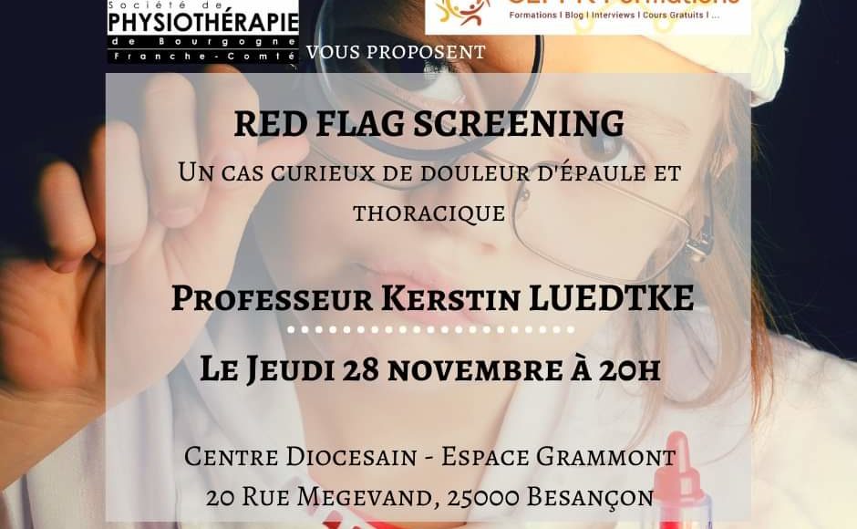 Conférence Red flags et screening – Kerstin Luedtke