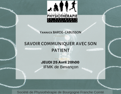 Savoir communiquer avec son patient