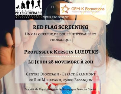 Conférence Red flags et screening – Kerstin Luedtke